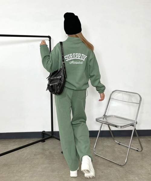 「non-hedge」 セットアップジャージ FREE カーキ レディース_画像5