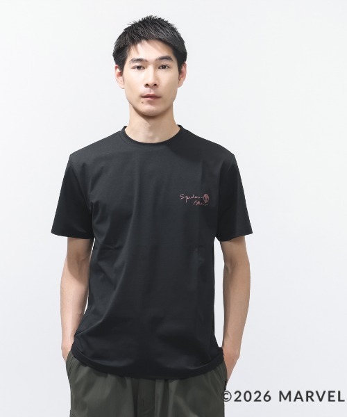 MARVEL（マーベル） tシャツ MARVEL UVカットドライグラフィックT