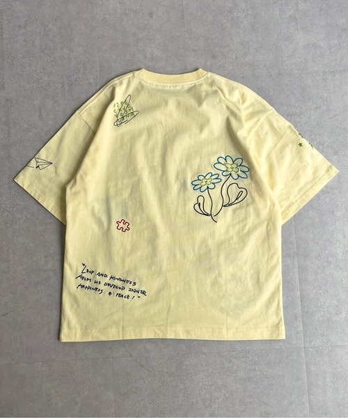 「CPCM」 半袖Tシャツ MEDIUM チャコールグレー メンズ_画像2