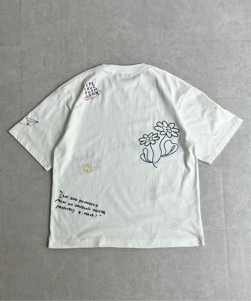 「CPCM」 半袖Tシャツ MEDIUM チャコールグレー メンズ_画像4