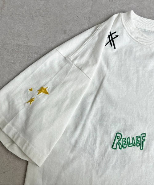 「CPCM」 半袖Tシャツ MEDIUM チャコールグレー メンズ_画像6