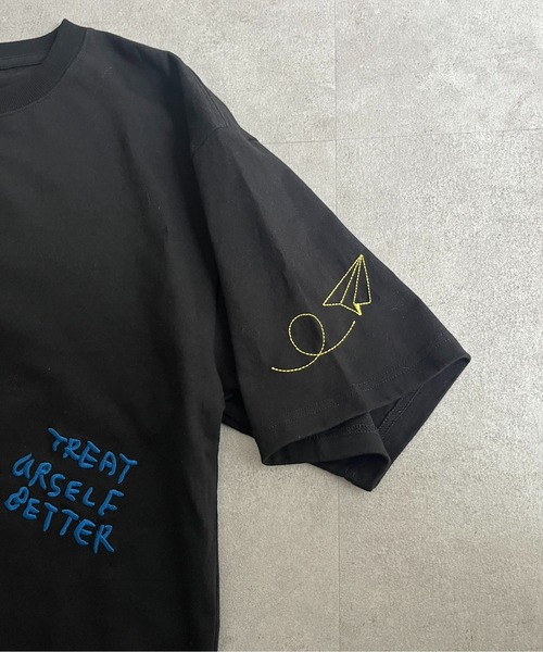 「CPCM」 半袖Tシャツ MEDIUM チャコールグレー メンズ_画像8