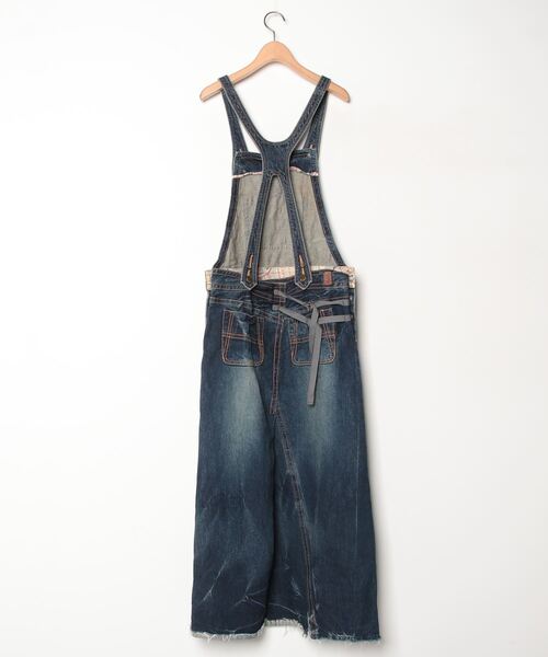 「AULA AILA」 サロペットスカート - ブルー レディース_画像2