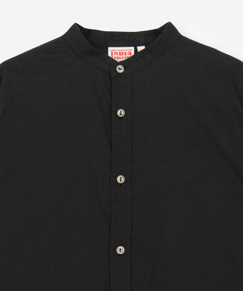 「Bshop」 「india industry」長袖ブラウス 1 ブラック レディース_画像4
