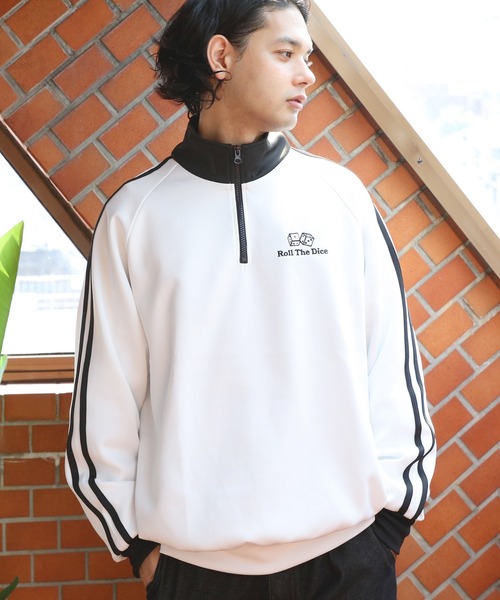 「8(eight)」 ジャージブルゾン MEDIUM グリーン系その他 メンズ_画像2