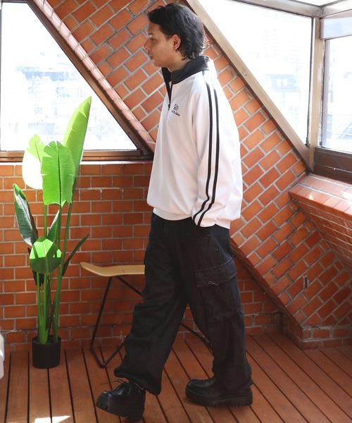 「8(eight)」 ジャージブルゾン MEDIUM グリーン系その他 メンズ_画像6