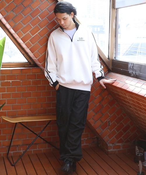 「8(eight)」 ジャージブルゾン MEDIUM グリーン系その他 メンズ_画像8