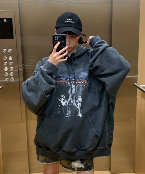 MASONPRINCE プルオーバーパーカー M ダークグレー メンズ : ZOZOTOWN