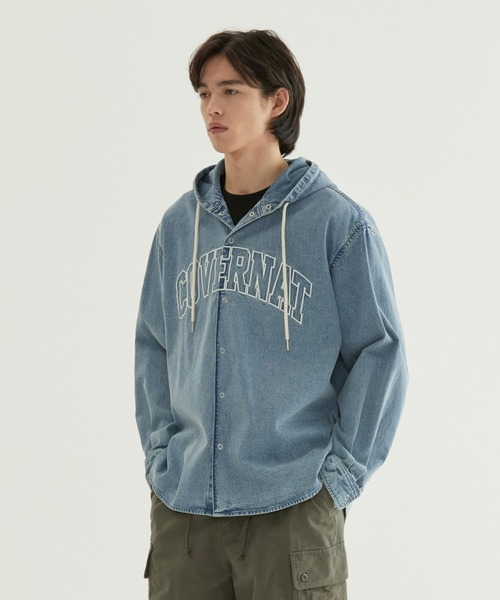 COVERNAT（カバーナット） パーカー 「SOOBIN着用」 ARCH LOGO HOODED