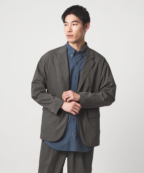 ジャケット テーラードジャケット WONDER CLOTH カジュアル ジャケット -ストレッチ・接触冷感・吸水速乾- メンズの画像