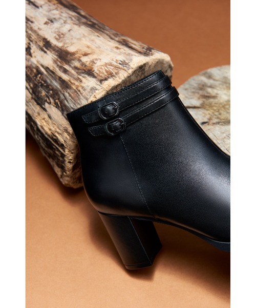 「Clarks」 ショートブーツ UK3.5 ブラック レディース_画像5