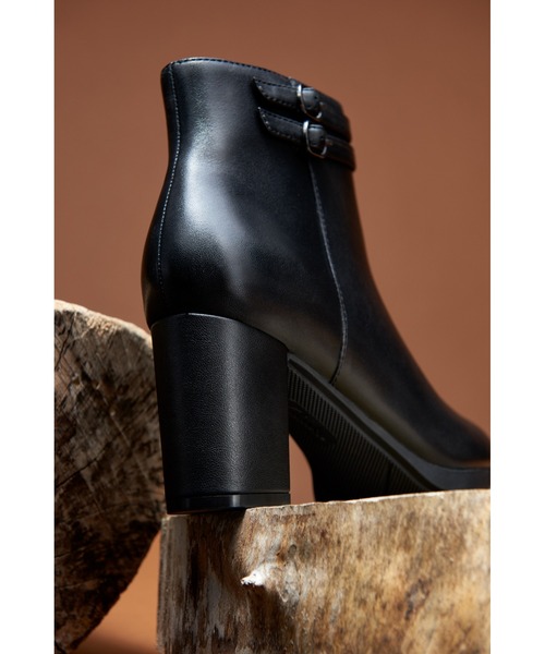 「Clarks」 ショートブーツ UK3.5 ブラック レディース_画像6