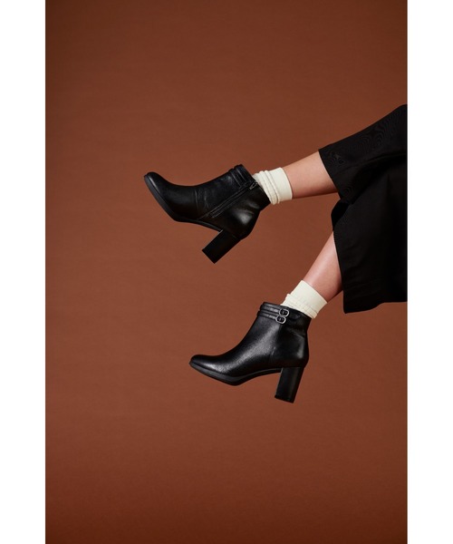 「Clarks」 ショートブーツ UK3.5 ブラック レディース_画像8