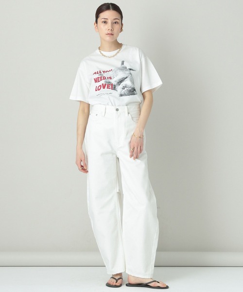 「Curensology」 半袖Tシャツ FREE ブラック レディース_画像6