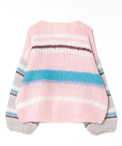 「ROSE BUD」 長袖ニット ONE SIZE ピンク レディース_画像2