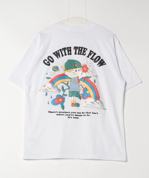「JUNGLE STORM」 半袖Tシャツ M オレンジ メンズ_画像6