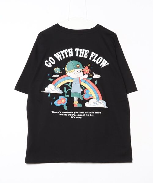 「JUNGLE STORM」 半袖Tシャツ M オレンジ メンズ_画像7