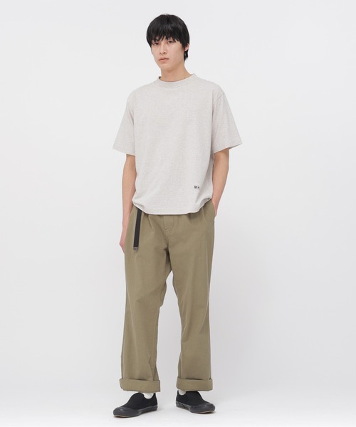 MHL.（エムエイチエル） tシャツ UPCYCLED COTTON JERSEY メンズ