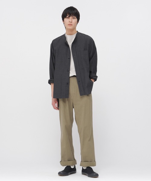 MHL.（エムエイチエル） tシャツ UPCYCLED COTTON JERSEY メンズ