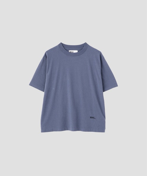 MHL.（エムエイチエル） tシャツ UPCYCLED COTTON JERSEY メンズ