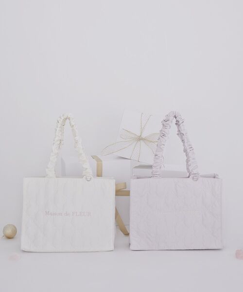 「Maison de FLEUR」 トートバッグ FREE ブラック レディース_画像2