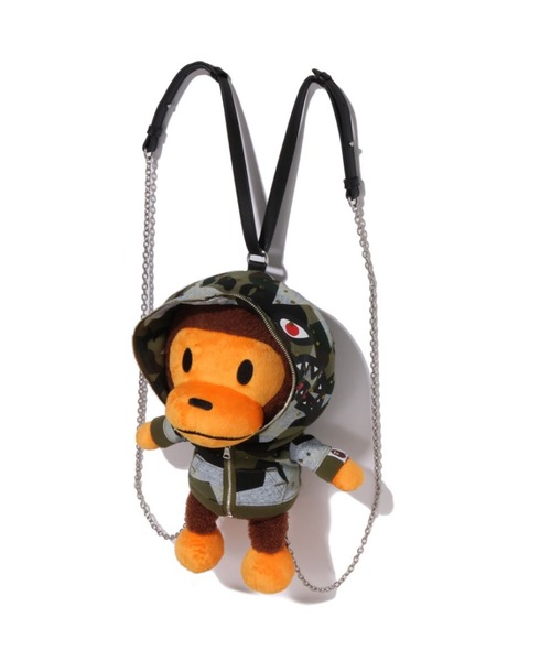 デイバック リュック STAR OVERPRINT 1ST CAMO BABY MILO PLUSH DOLL BACKPACK レディース メンズの画像