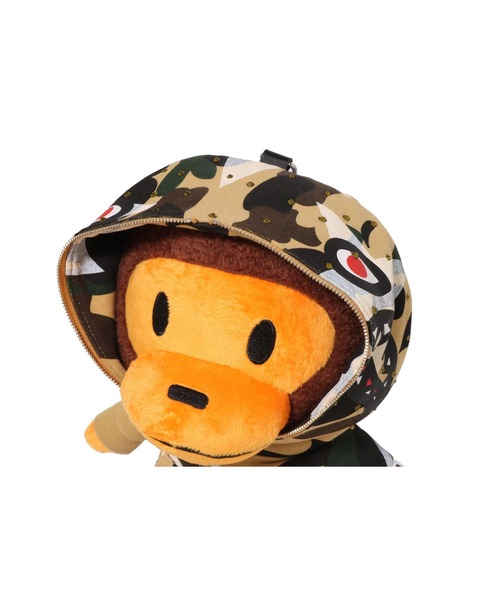 デイバック リュック STAR OVERPRINT 1ST CAMO BABY MILO PLUSH DOLL BACKPACK レディース メンズの画像