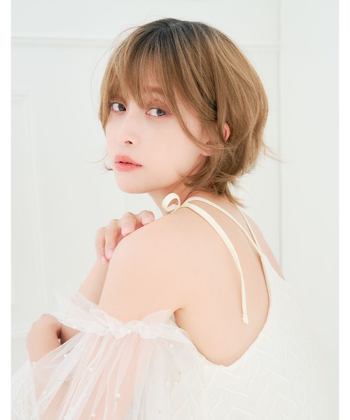 ウィッグ エクステ 「フルウィッグ・ショート」天使のラテショートplus レディースの画像