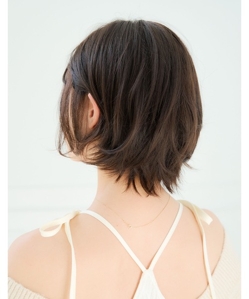 ウィッグ エクステ 「フルウィッグ・ショート」天使のラテショートplus レディースの画像