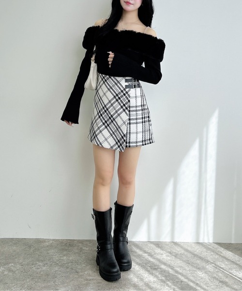 「INGNI」 長袖ニット M アイボリー レディース_画像7
