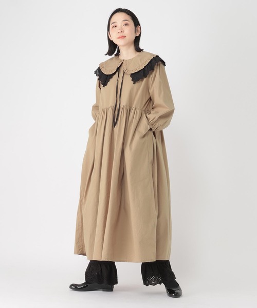 お取り置きですGW限定お値下げ‼️新品‼️✨️フリルカラーのワンピース✨️ studio CLIP（スタディオクリップ） ワンピース 「Limited Line」BIG