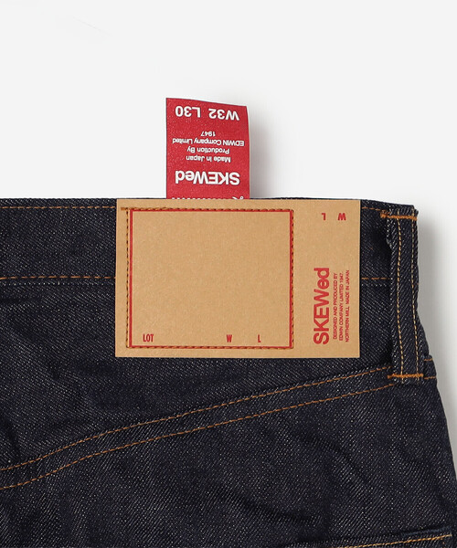 SKEWed（スキュー） ワイドパンツ ジーンズ | COIN POCKET PANTS MEN