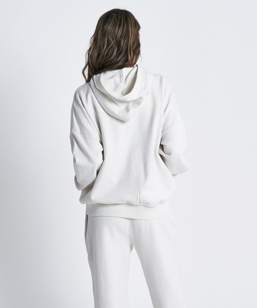 「ROXY」 ジップアップパーカー SMALL パープル レディース_画像4