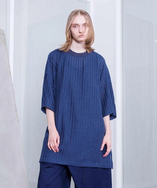 tシャツ 「VOAAOV」RASCHEL LACE Big T-Shirt メンズ
