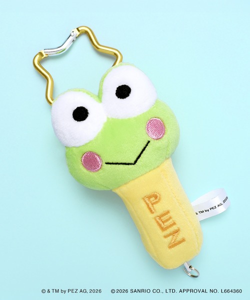 sanrio（サンリオ） キーホルダー PEZ×HAPIDANBUI/チャーム付きリール