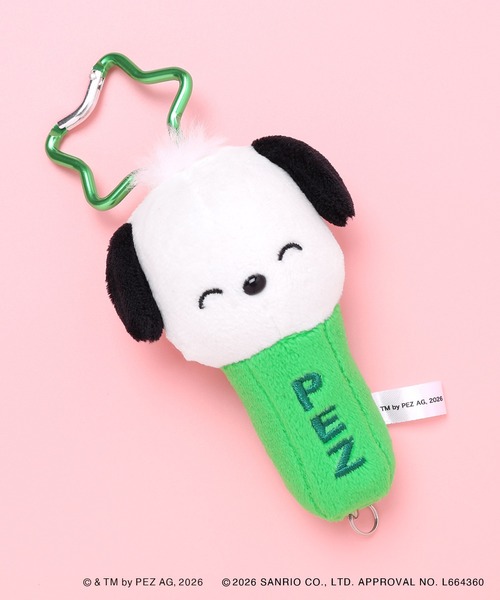 sanrio（サンリオ） キーホルダー PEZ×HAPIDANBUI/チャーム付きリール