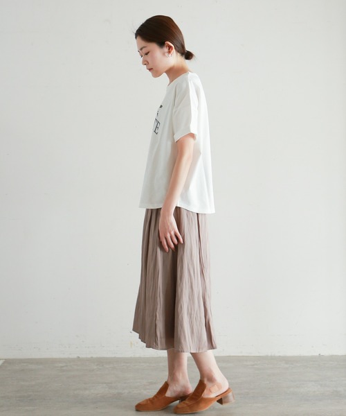 「NOMBRE IMPAIR」 半袖Tシャツ FREE グリーン レディース_画像8