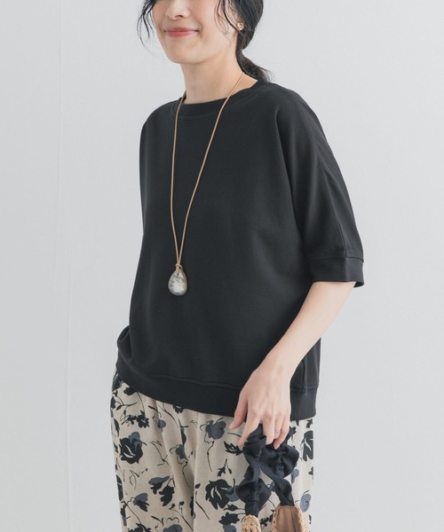 オーガニックコットン裏毛  ドルマンプルオーバー URBAN RESEARCH DOORS（アーバンリサーチドアーズ） tシャツ モダール
