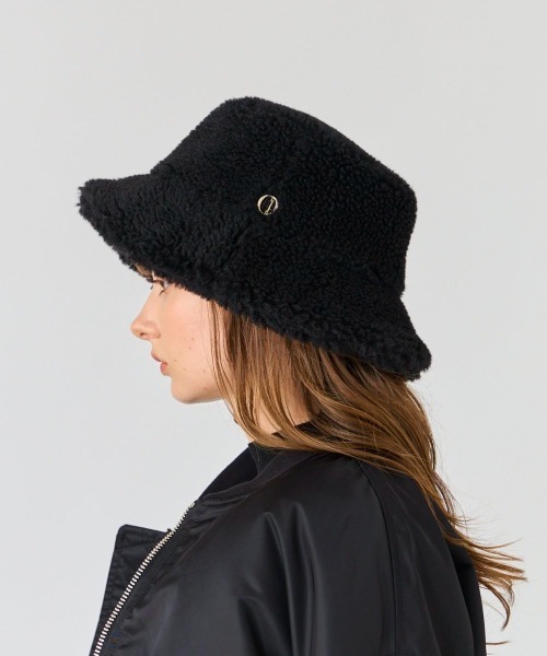 「Chapeau d' O」 帽子 M/57.5cm ブラック レディース_画像5