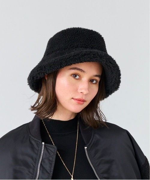 「Chapeau d' O」 帽子 M/57.5cm ブラック レディース_画像9