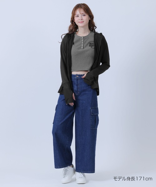 MARY QUANT（マリークヮント） パーカー マリークワント 冷感UVジップ