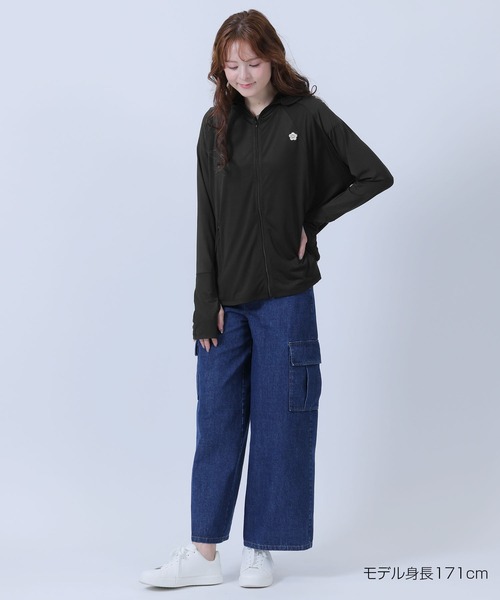 MARY QUANT（マリークヮント） パーカー マリークワント 冷感UVジップ