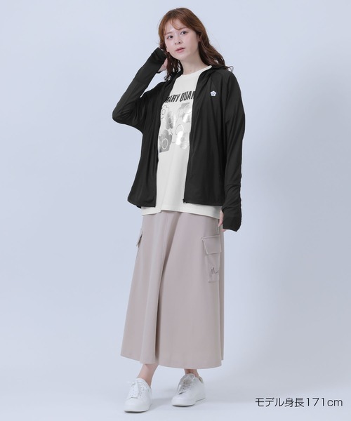 MARY QUANT（マリークヮント） パーカー マリークワント 冷感UVジップ