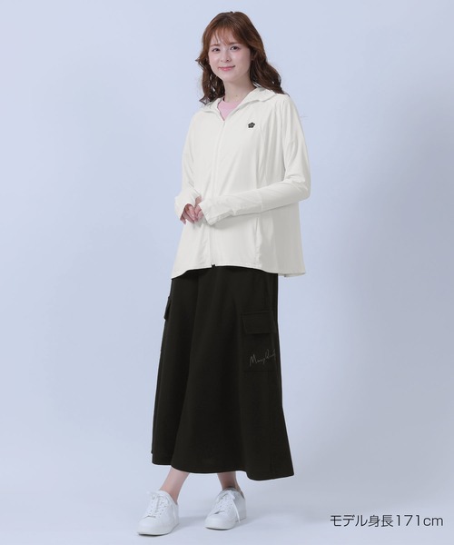 MARY QUANT（マリークヮント） パーカー マリークワント 冷感UVジップ