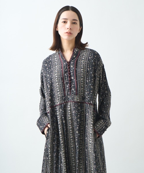 「Kelen」 長袖ワンピース S ブラック レディース_画像5