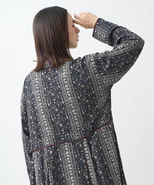 「Kelen」 長袖ワンピース S ブラック レディース_画像7