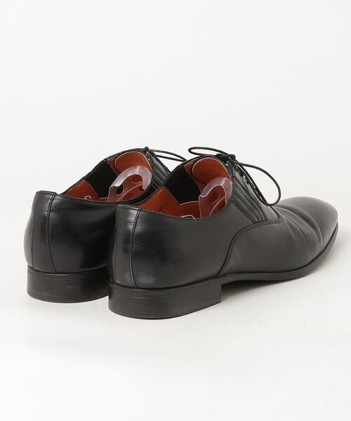 【Santoni】サントーニホールカット SANTONI（サントーニ） ホールカット シューズ 8 ブラック メンズ