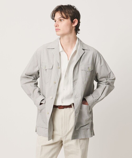 UNITED ARROWS（ユナイテッドアローズ） シャツ 半袖 リネンキャン