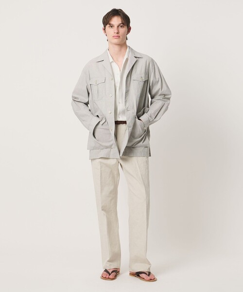 UNITED ARROWS（ユナイテッドアローズ） シャツ 半袖 リネンキャン