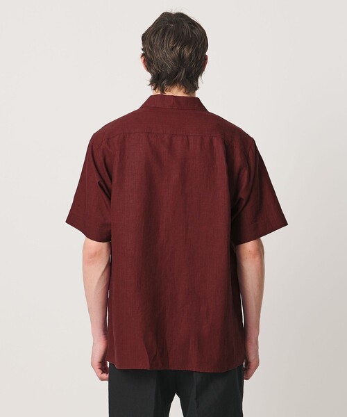 フォロー割☆【新品】ユナイテッドアローズ リネンワイドシャツ 定価1.9万円 UNITED ARROWS（ユナイテッドアローズ） シャツ 半袖 リネンキャン
